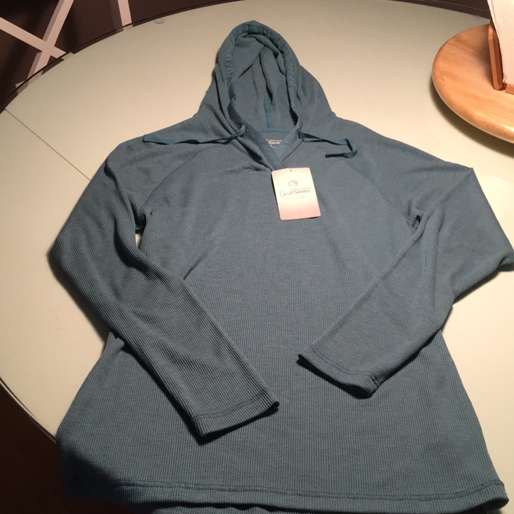 Hooded top